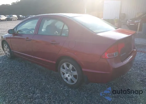 2008 Honda Civic Lx z USA, uszkodzony, nr VIN 1HGFA16518L089458